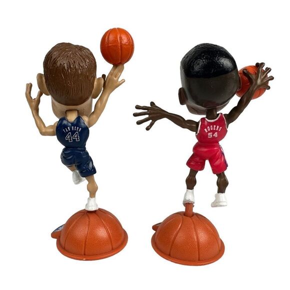 NBA Jams 1998 Mattel Vintage Toy Lot Sonics Hawks Celtics Nets Clippers - Picture 4 of 12